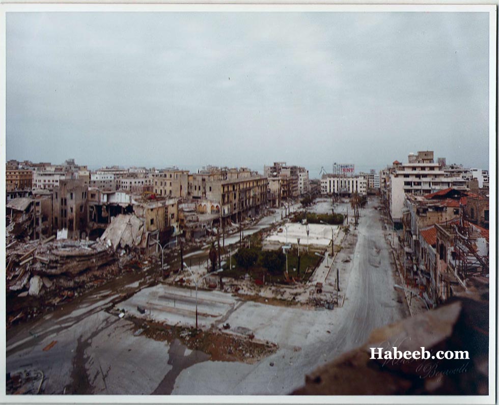 Beirut War Martyr's Square Photos